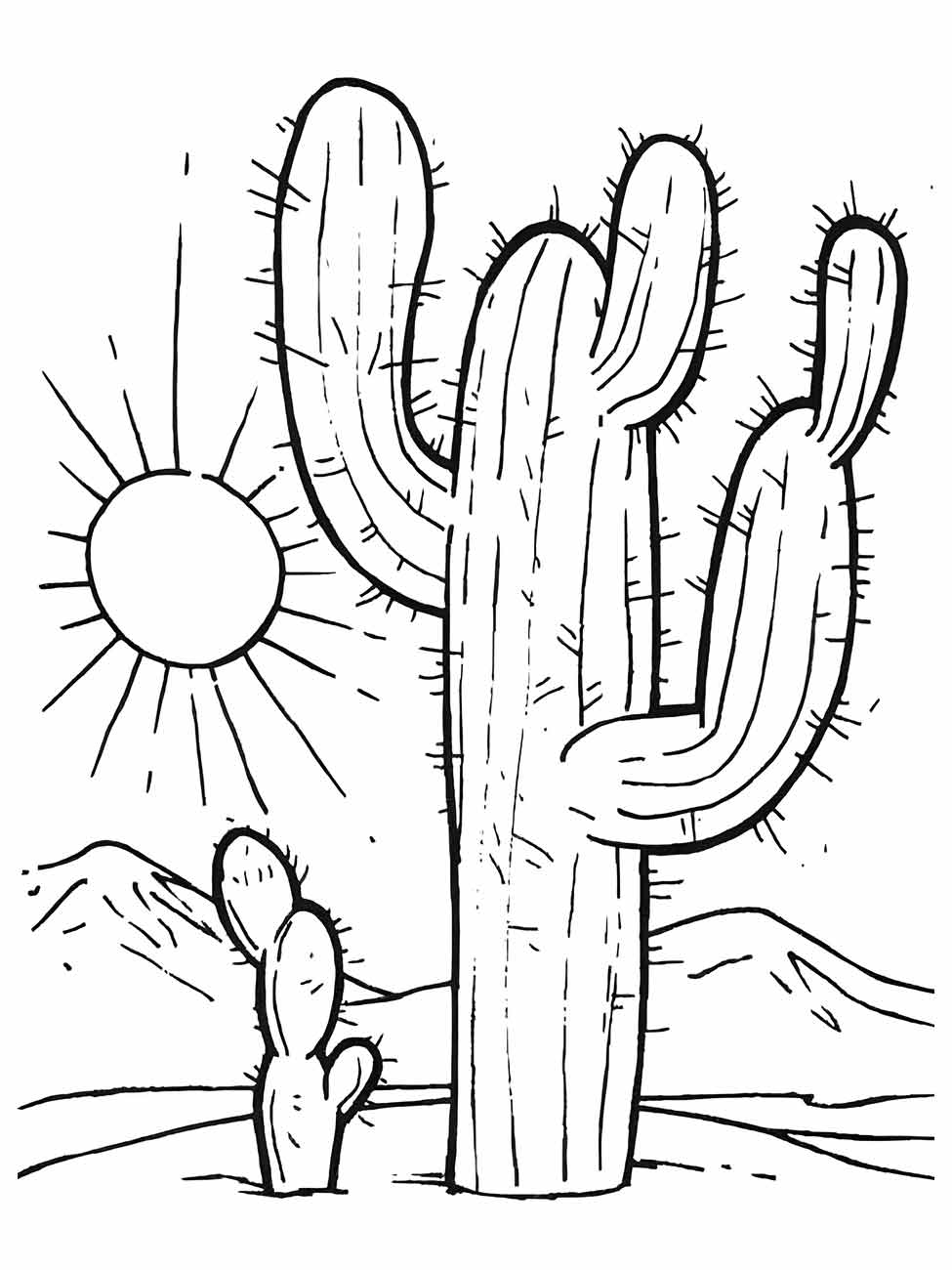 cactos para colorir 6