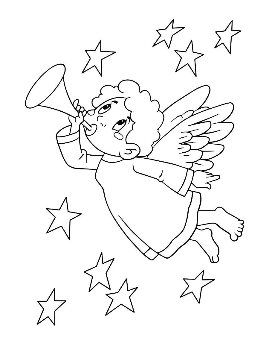 desenho anjo para colorir 80.jpg