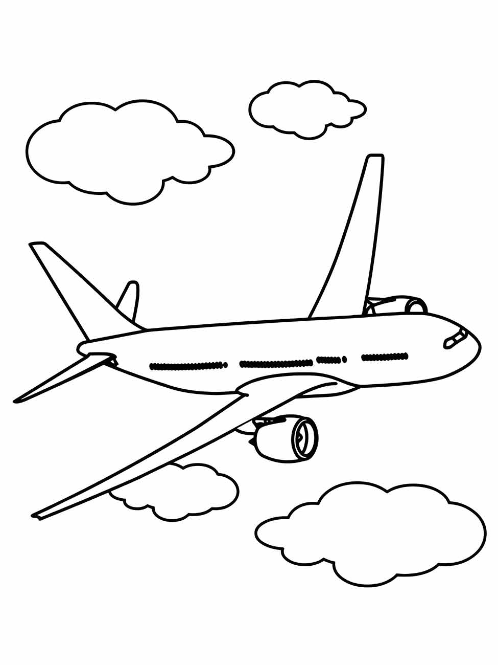 desenho aviao para colorir 33