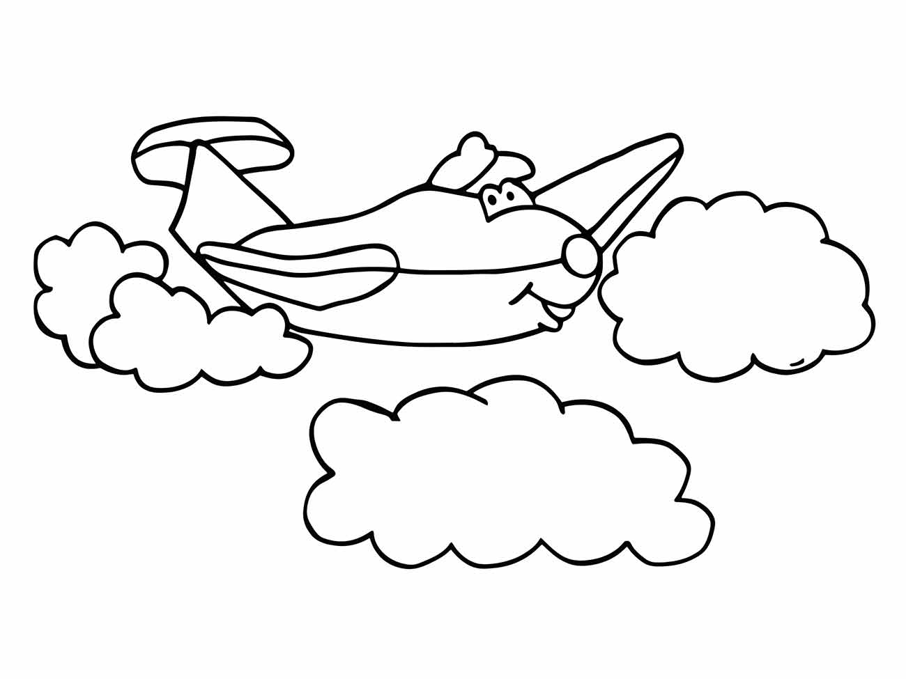 desenho aviao para colorir 37