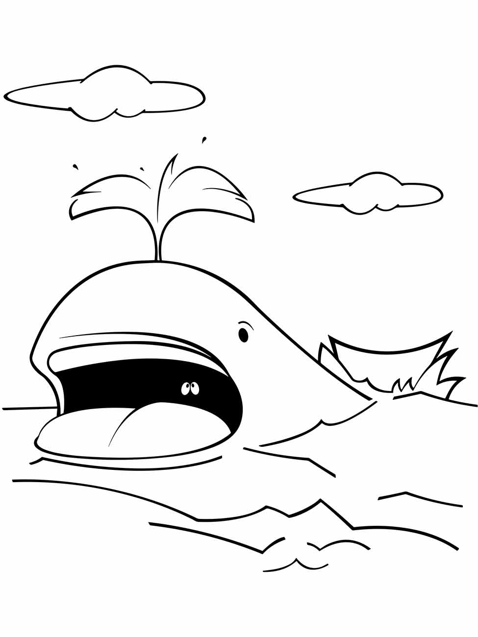 desenho baleia para colorir 26