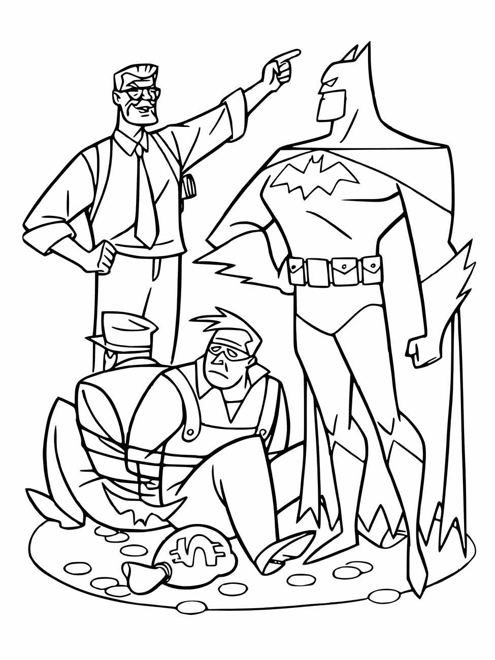 desenho batman para colorir 33
