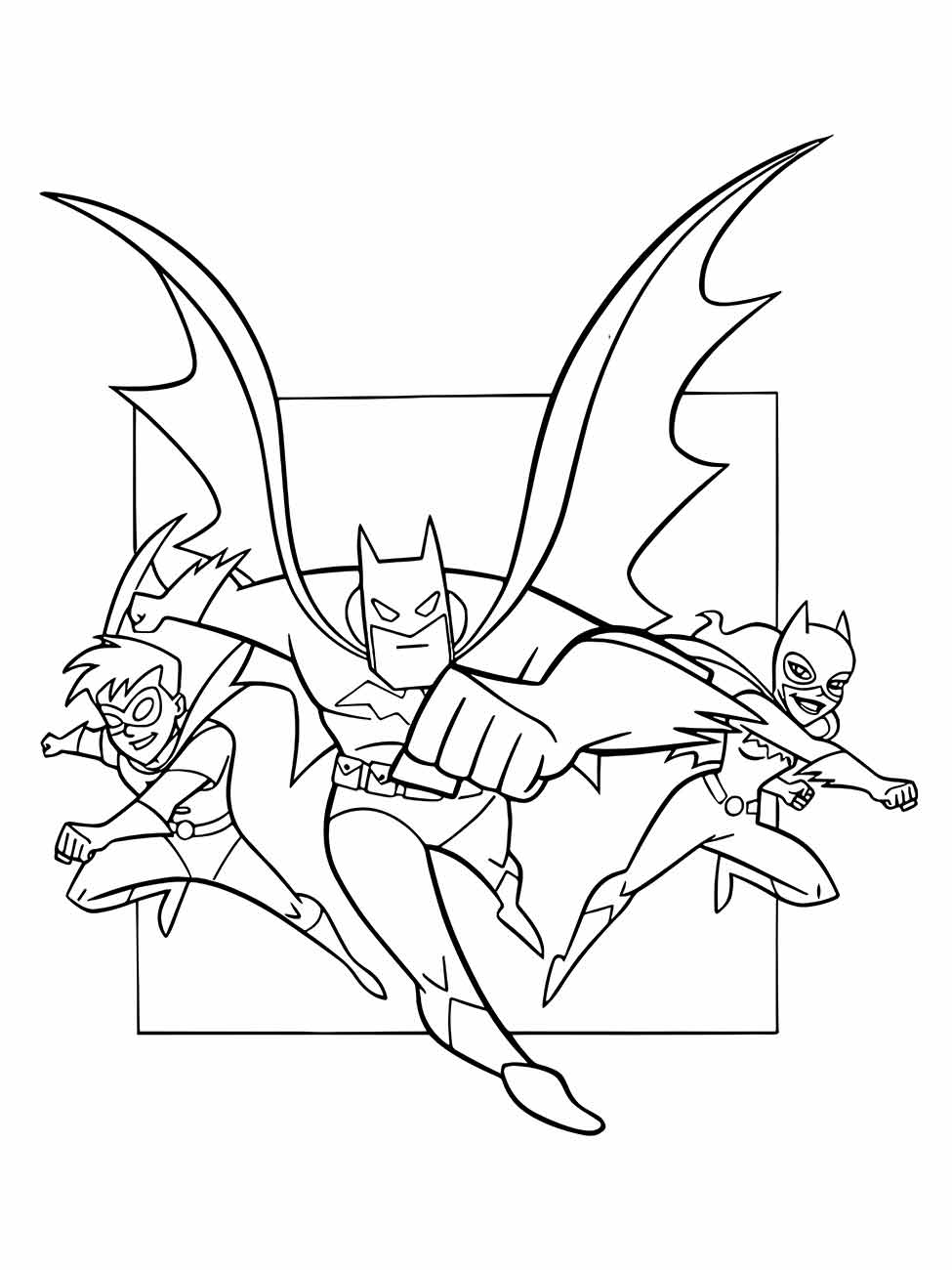 desenho batman para colorir 34