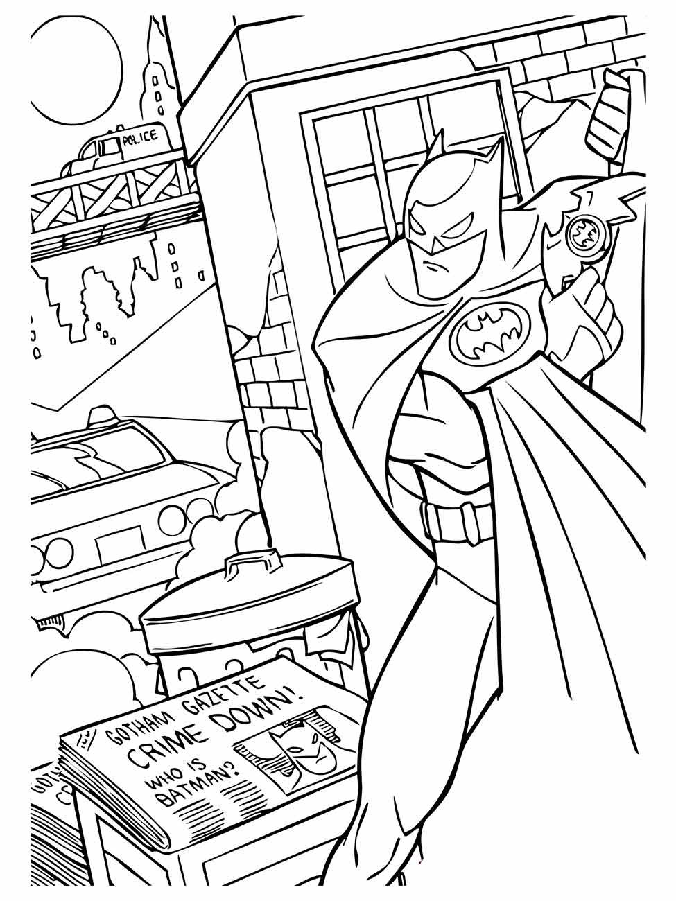 desenho batman para colorir 51