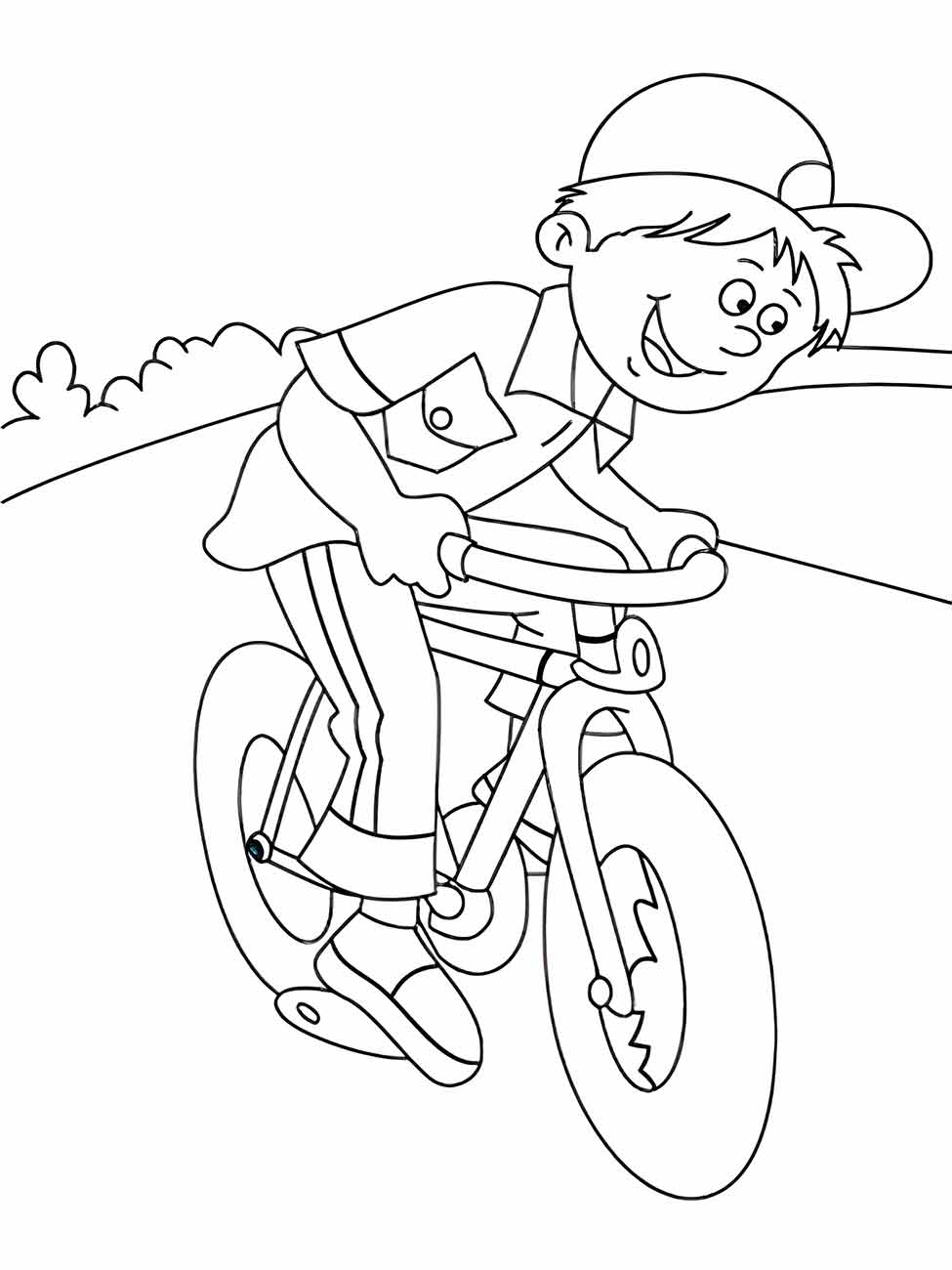 desenho bicicleta para colorir 28
