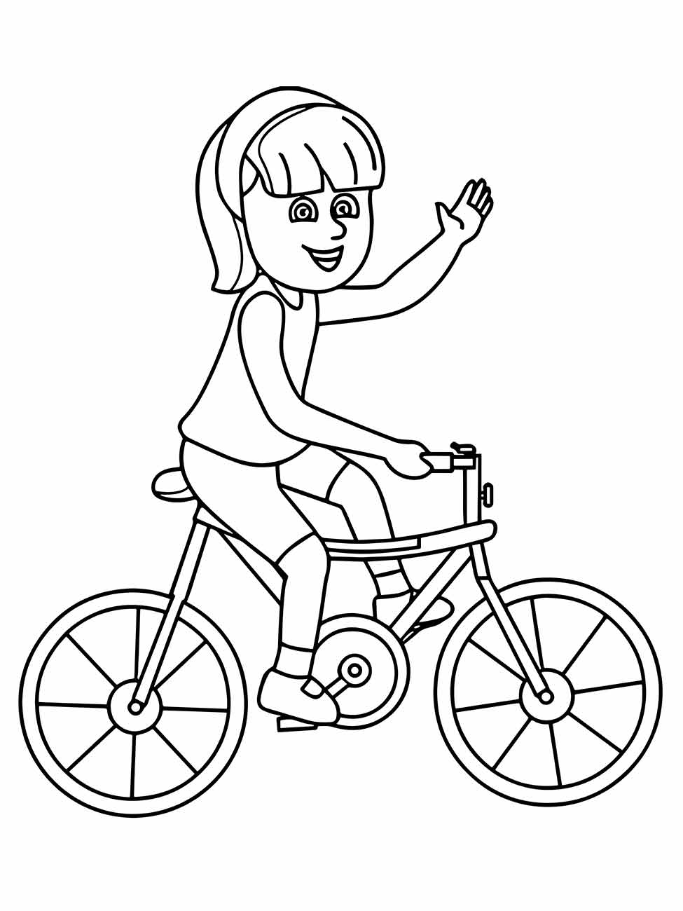 desenho bicicleta para colorir 30