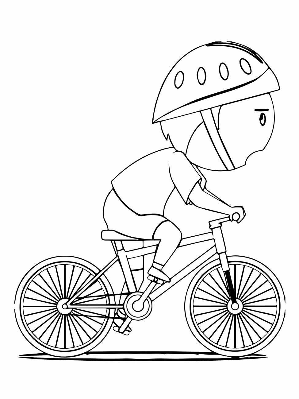 desenho bicicleta para colorir 37