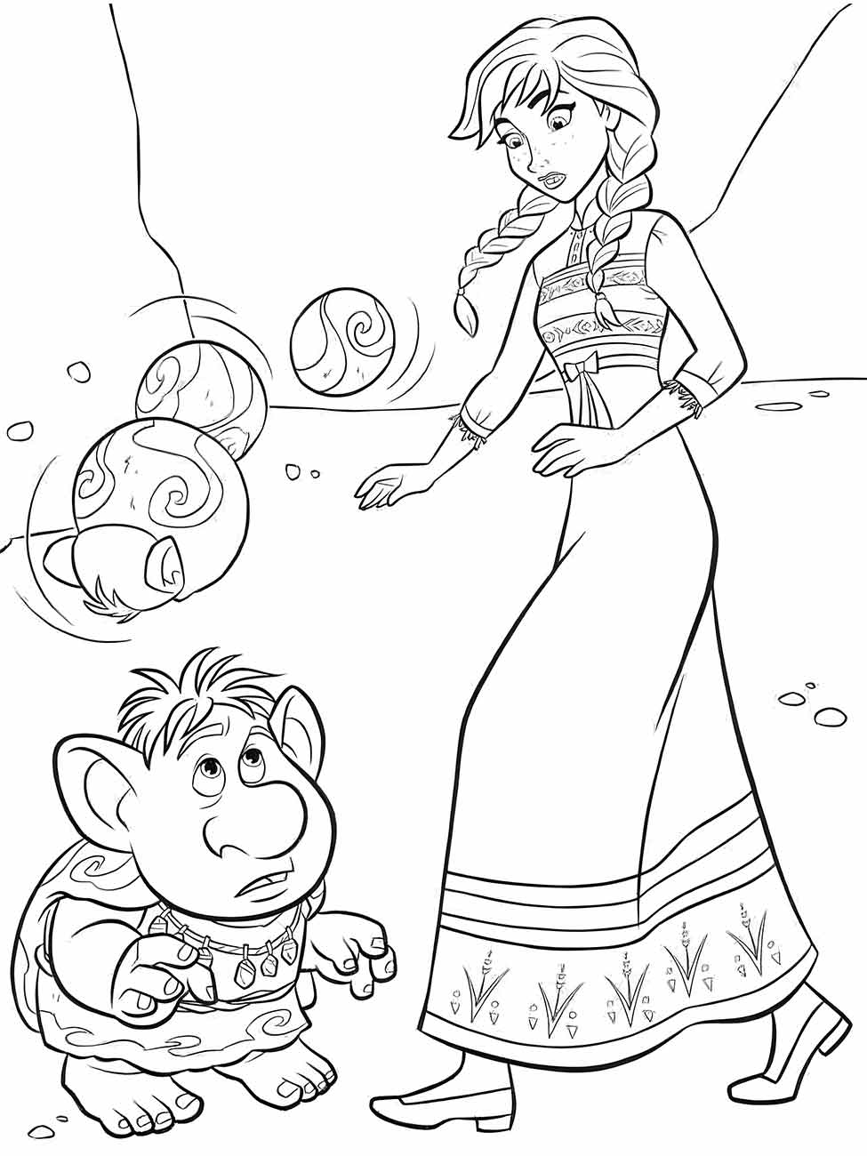 desenho da frozen para colorir 44