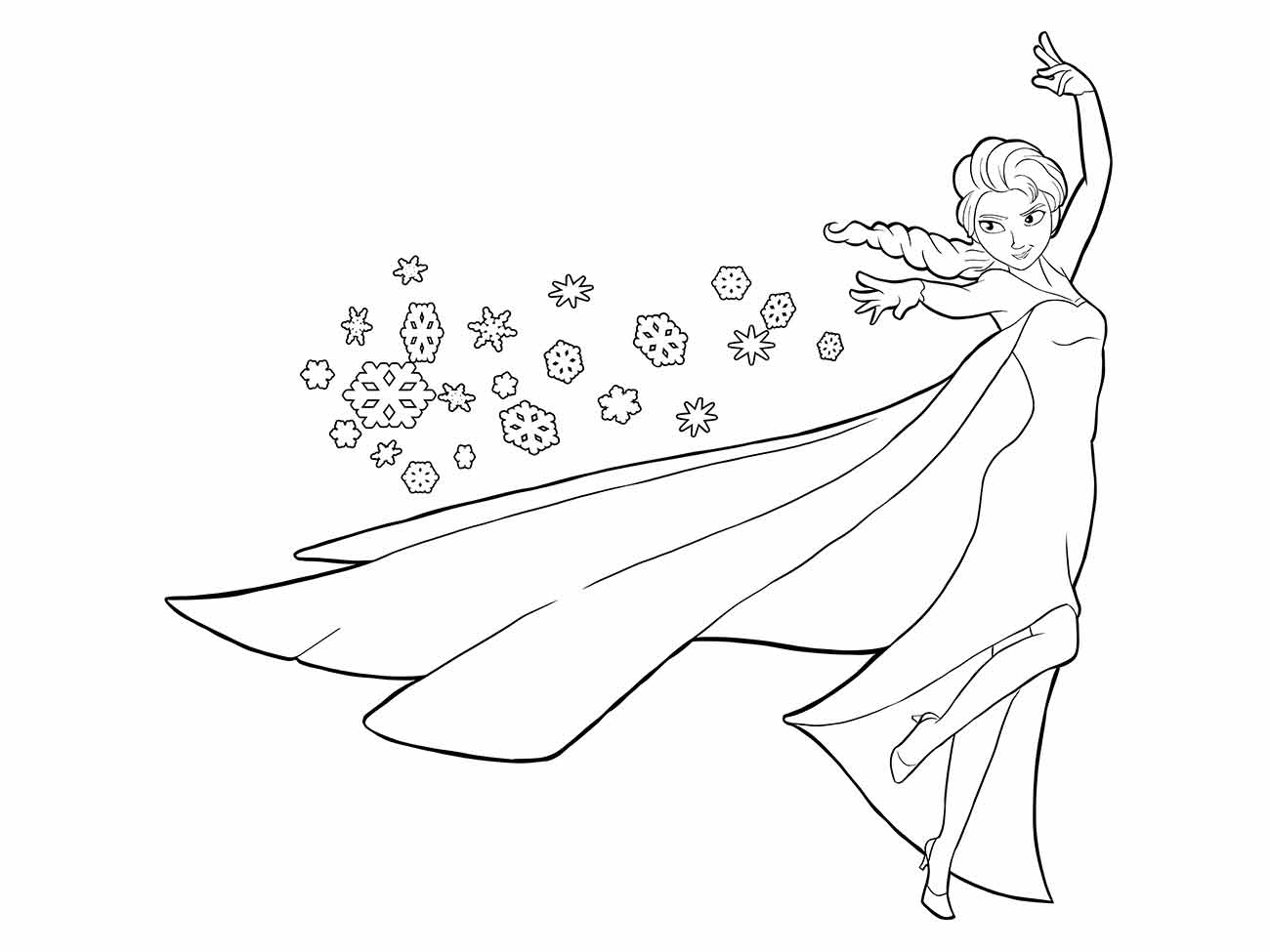 desenho da frozen para colorir 46