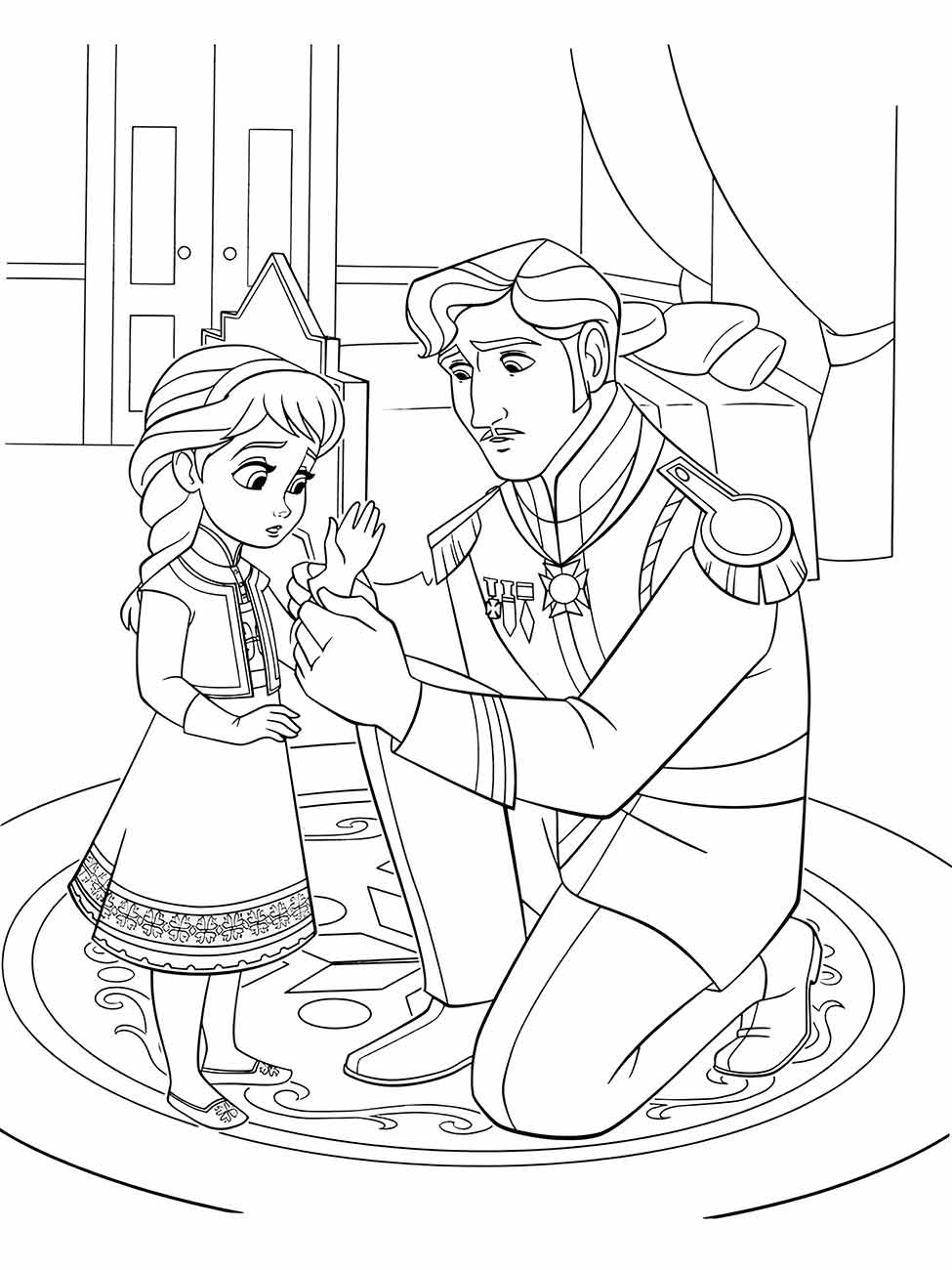 desenho da frozen para colorir 58