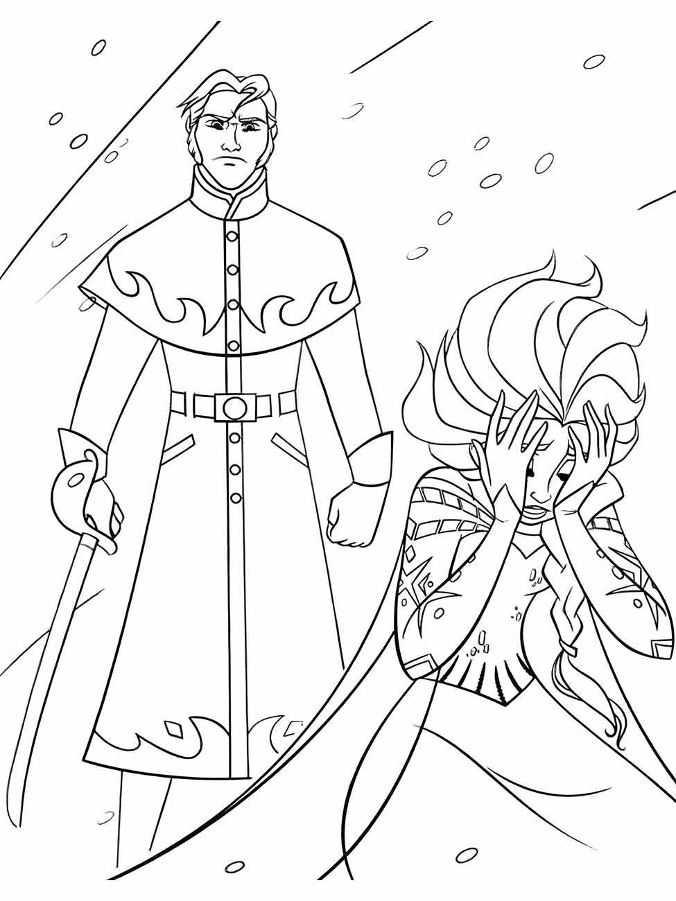 desenho da frozen para colorir 65