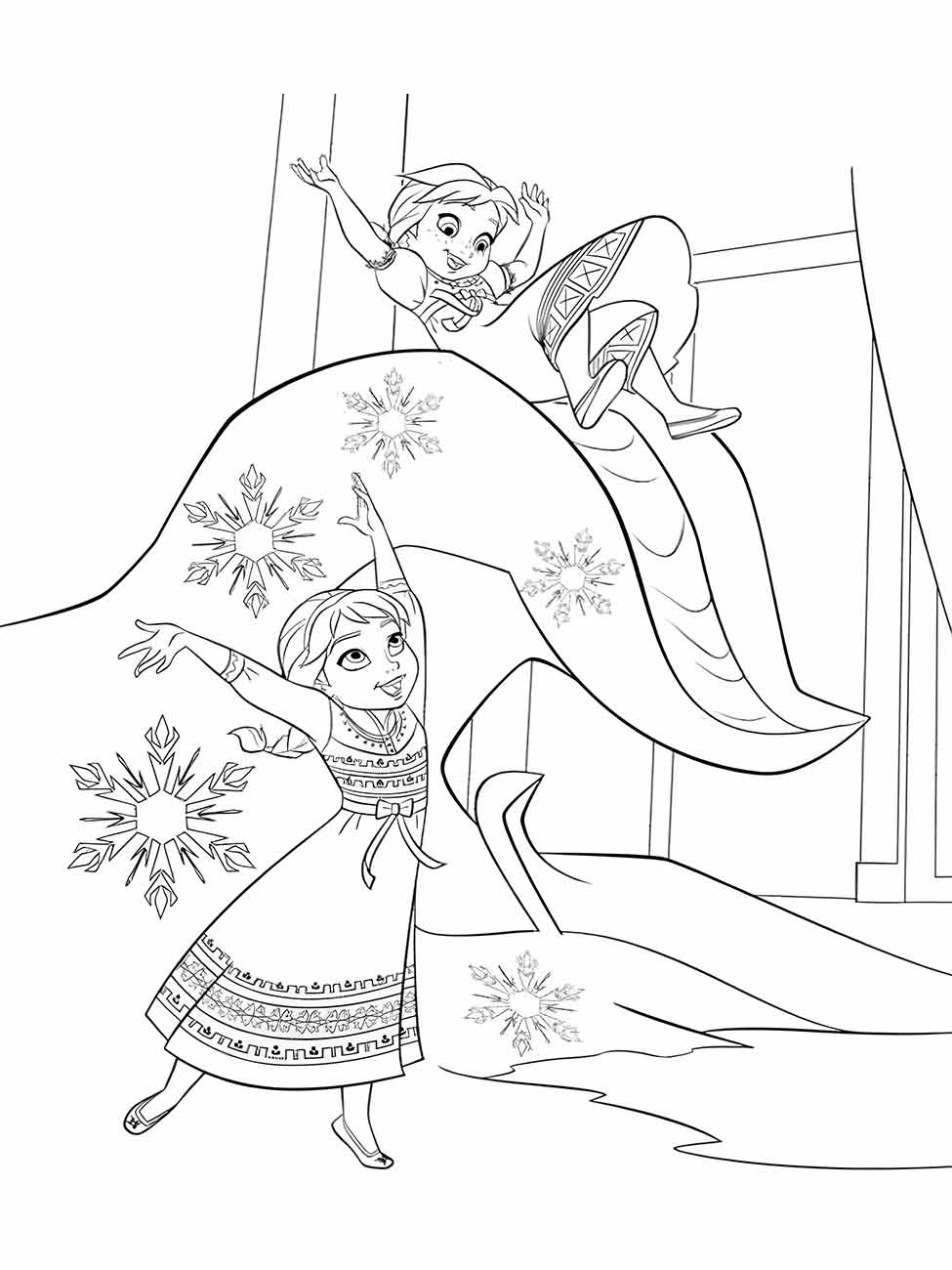 desenho da frozen para colorir 79