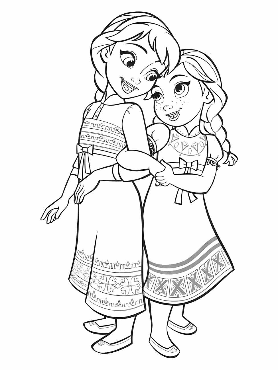 desenho da frozen para colorir 80