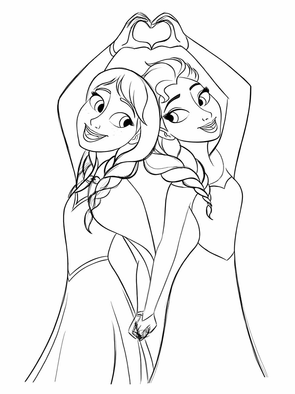 desenho da frozen para colorir 81