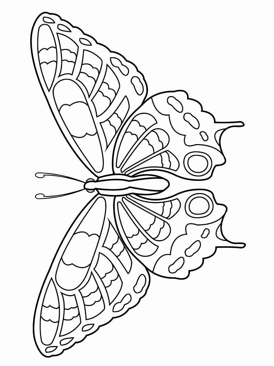 desenho de borboletas para colorir 88