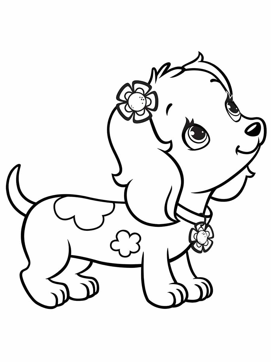 desenho de cachorro para colorir 39