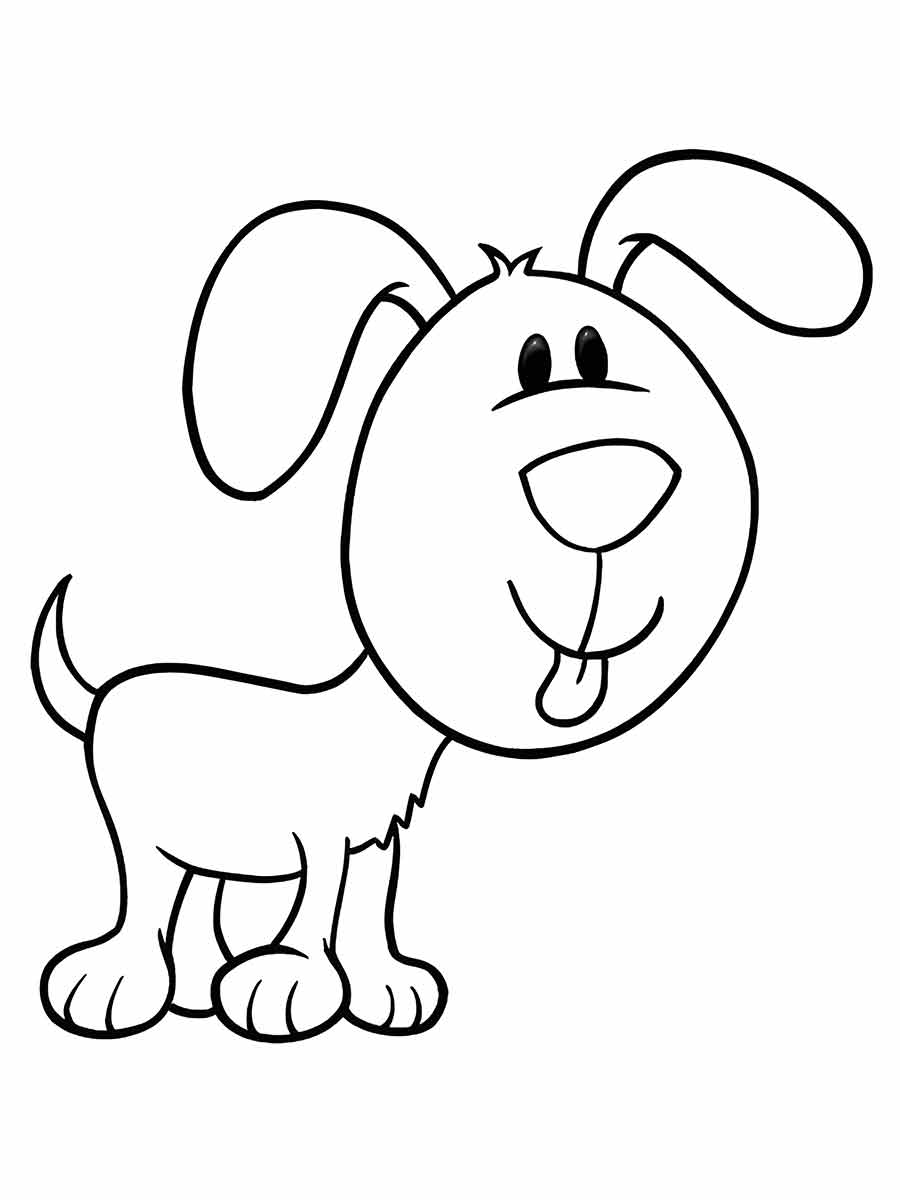 desenho de cachorro para colorir 43