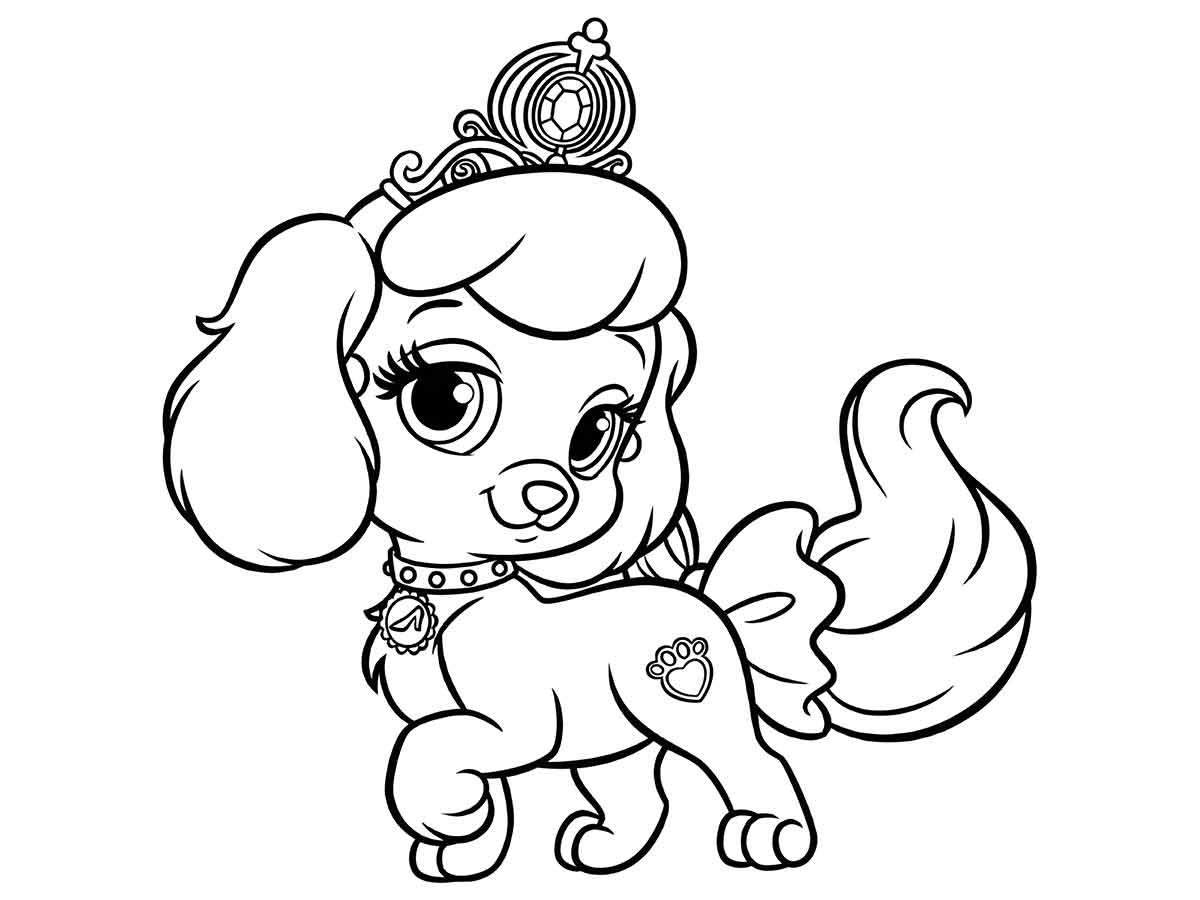 desenho de cachorro para colorir 51