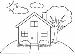 desenho de casa para colorir 24