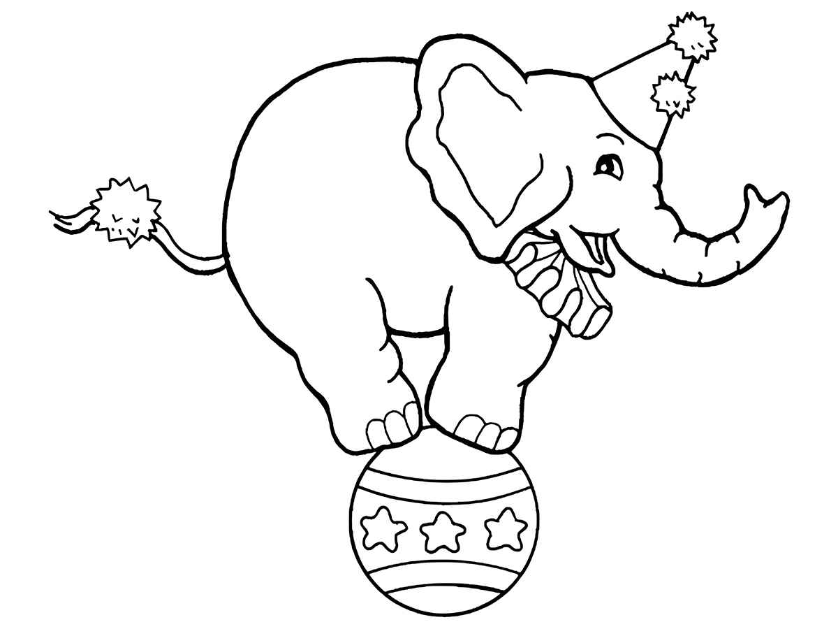 desenho de elefante para colorir 59