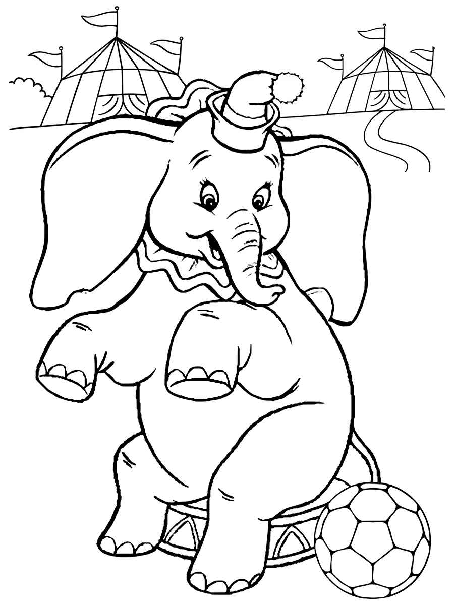 desenho de elefante para colorir 64