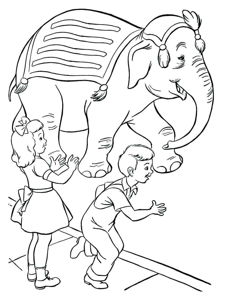 desenho de elefante para colorir 81