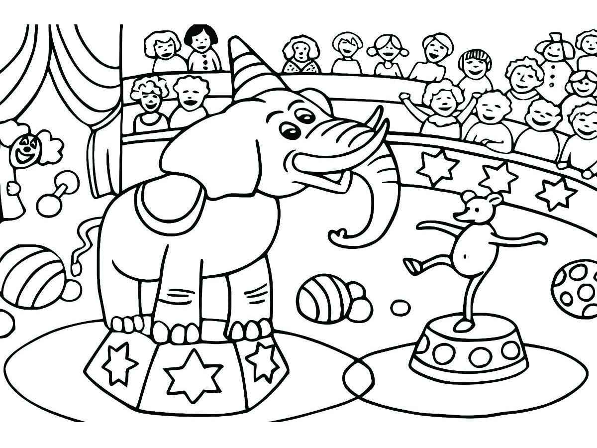 desenho de elefante para colorir 83