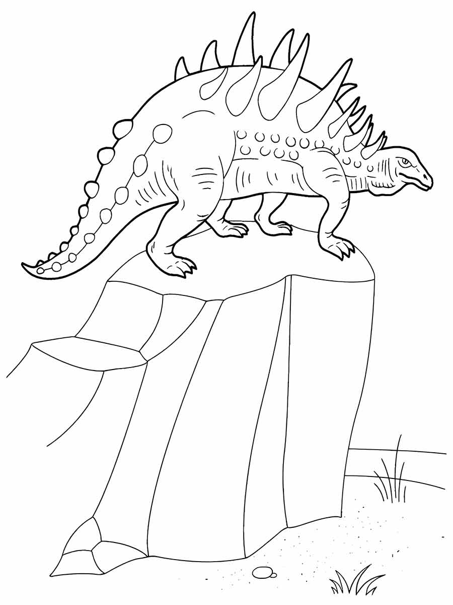 desenho dinossauro para colorir 21