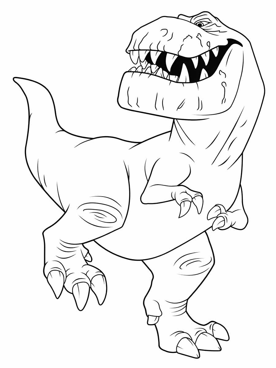 desenho dinossauro para colorir 29