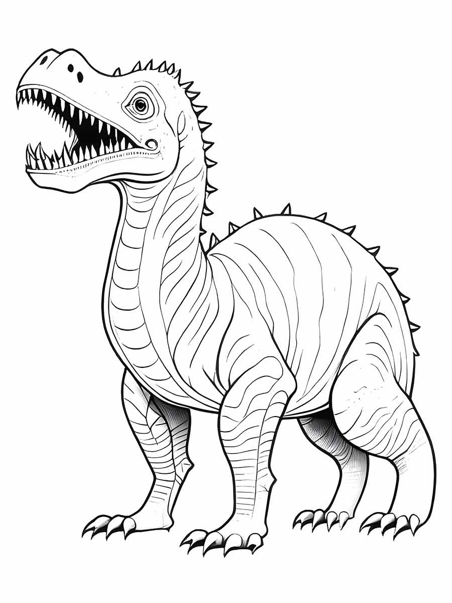 desenho dinossauro para colorir 35