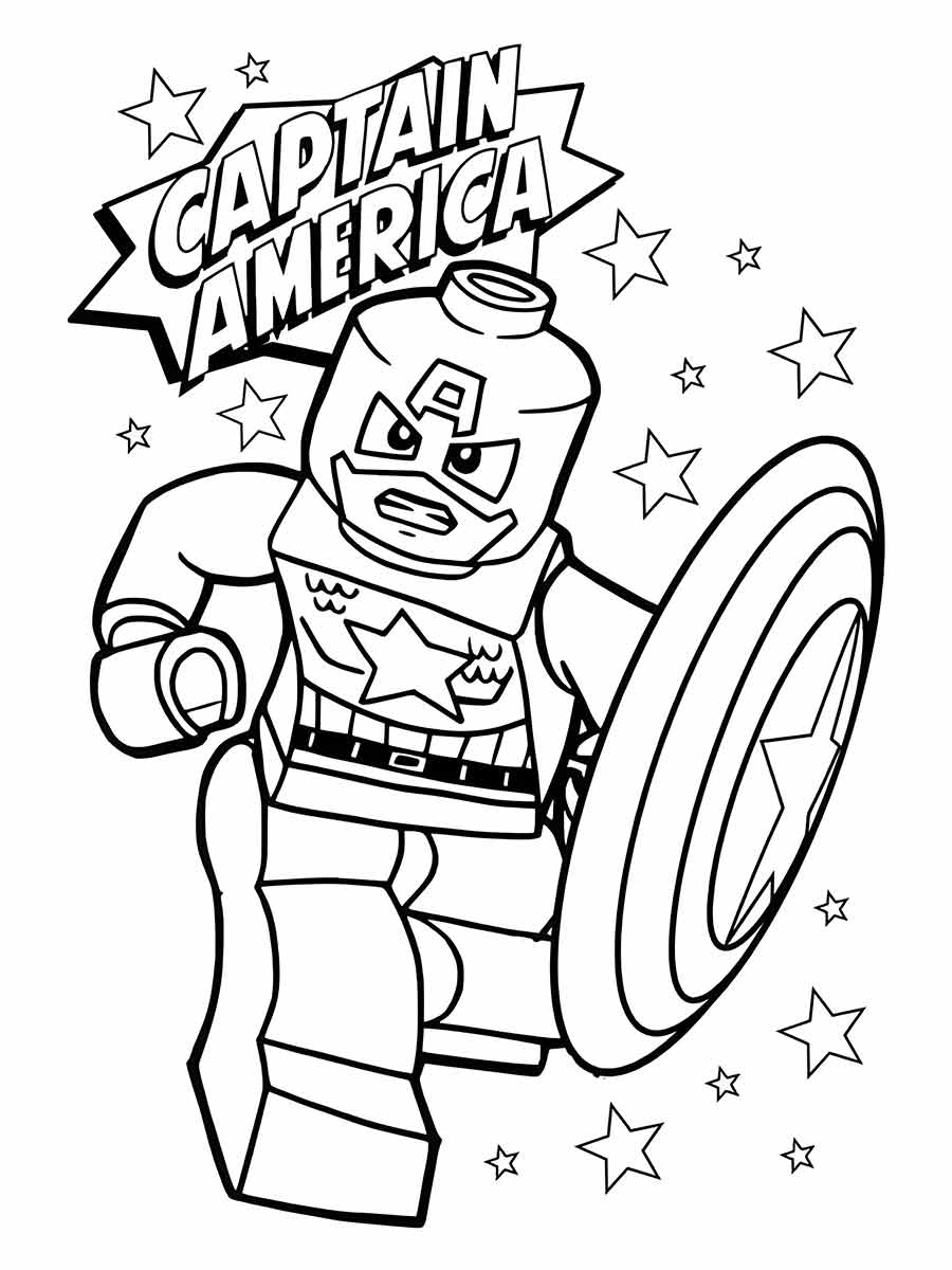 desenho do capitao america para colorir 57