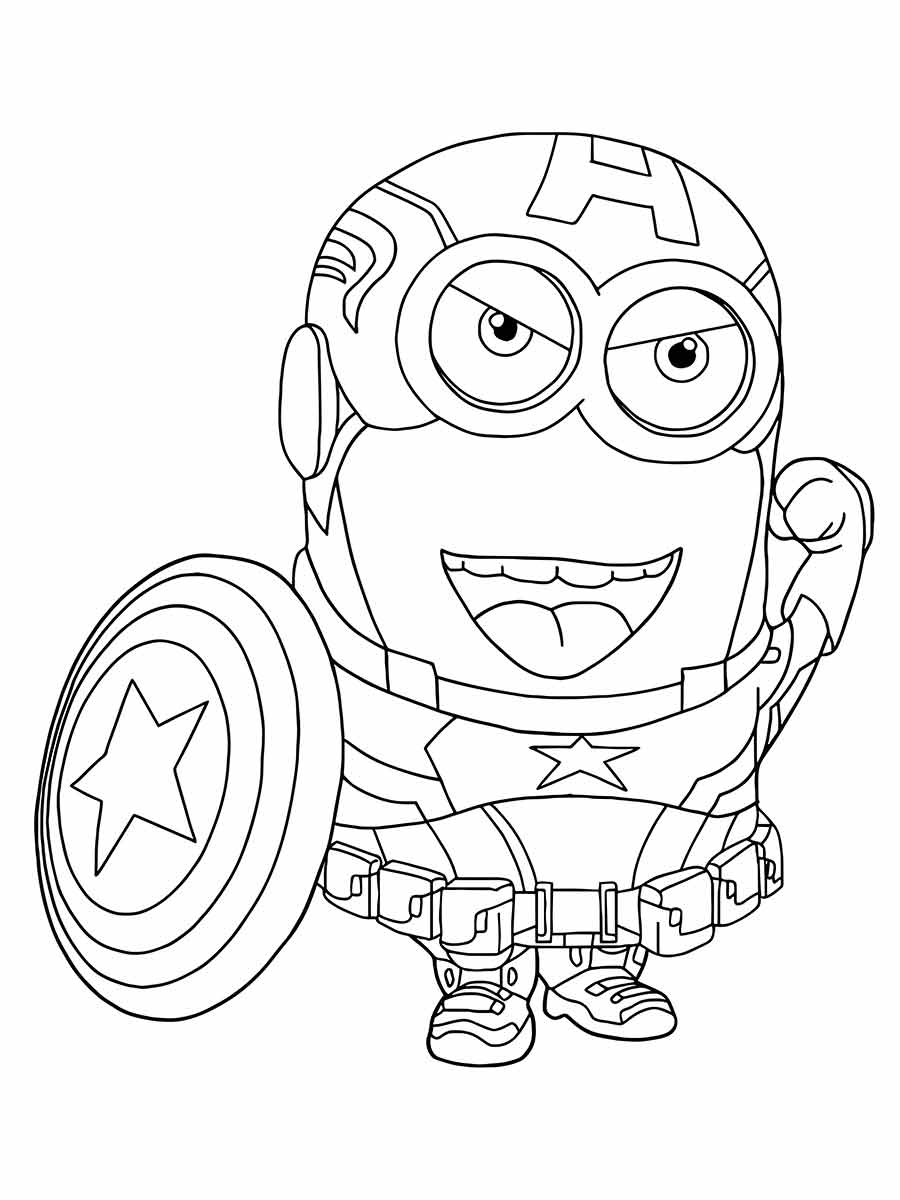 desenho do capitao america para colorir 60