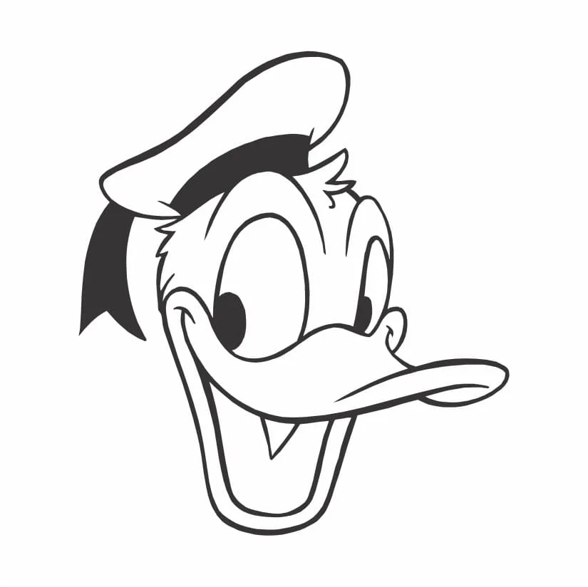 desenho do pato donald para colorir 23