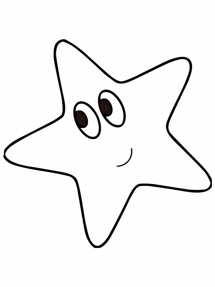 desenho estrela para colorir 8