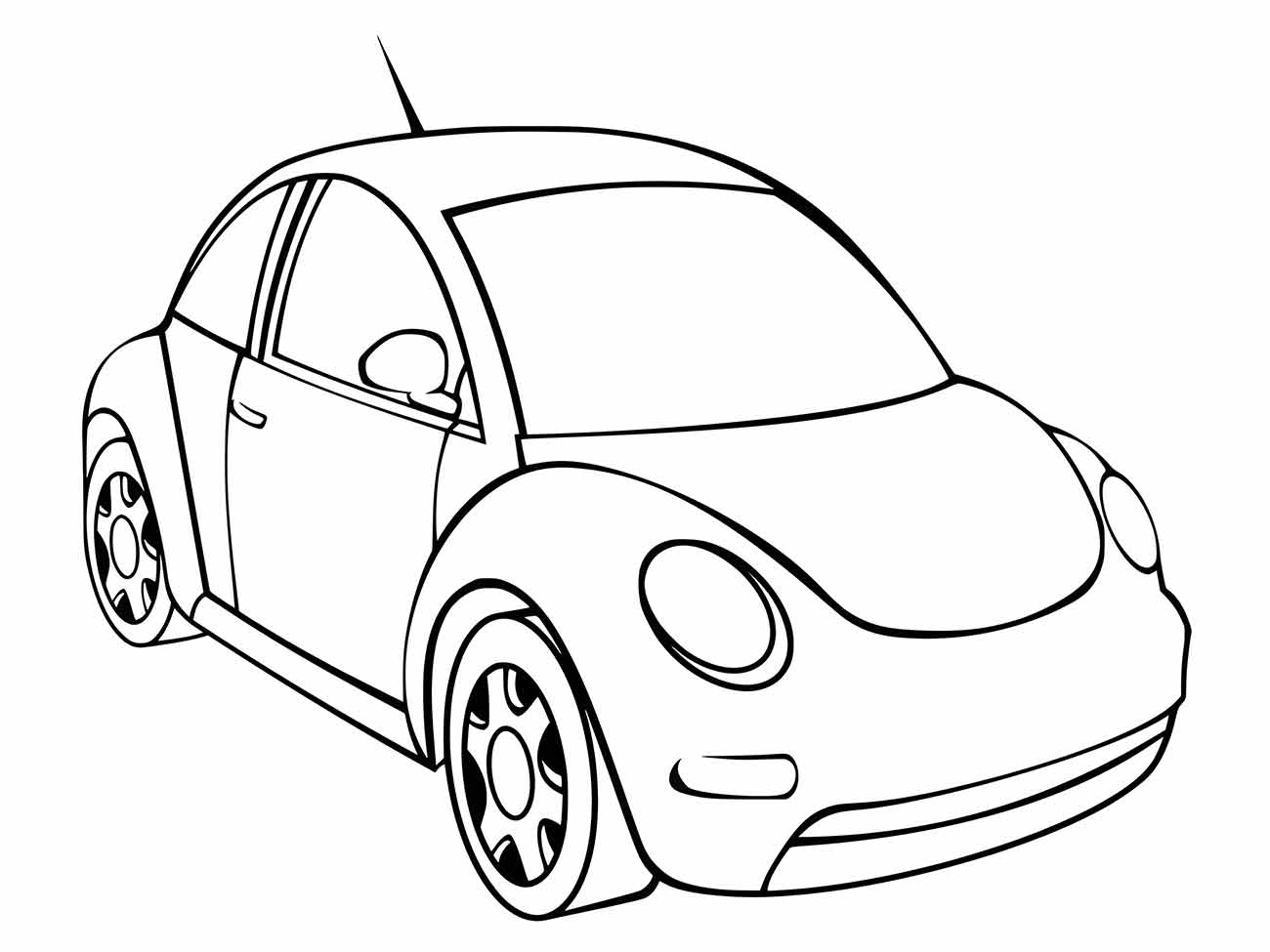 desenho fusca para colorir 17