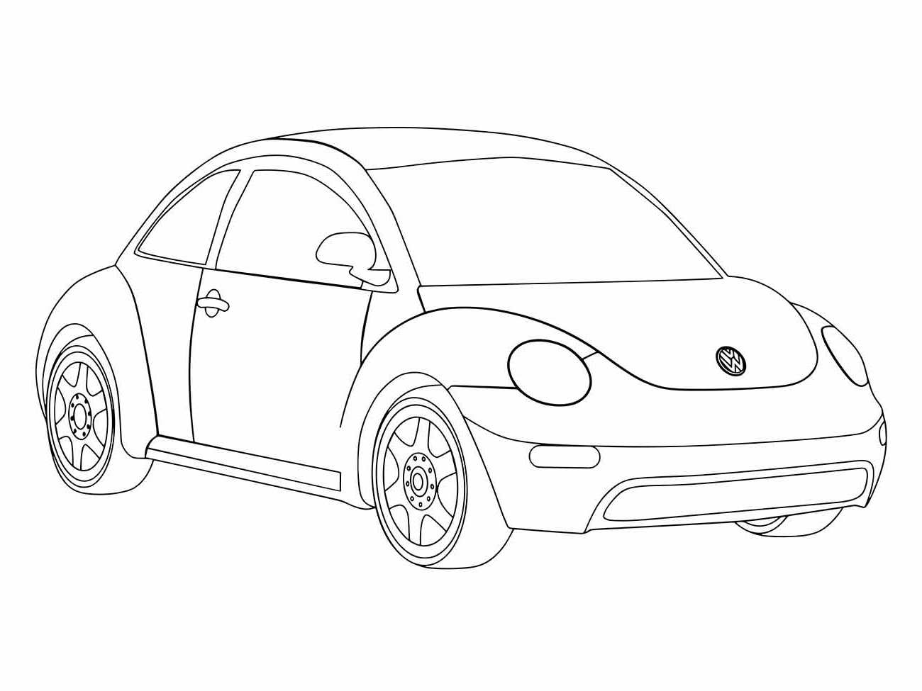 desenho fusca para colorir 19