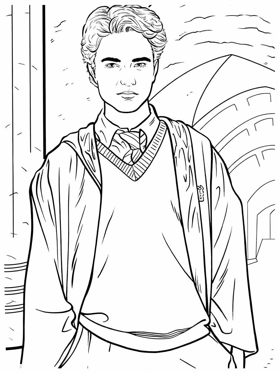 desenho harry potter para colorir 61