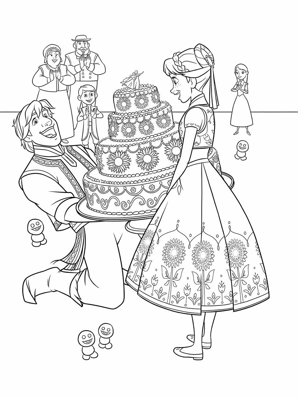 desenhos da frozen para colorir 88