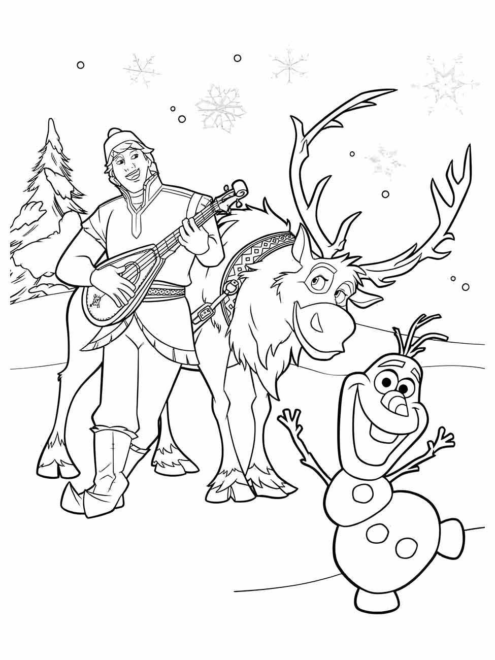 desenhos da frozen para colorir 91