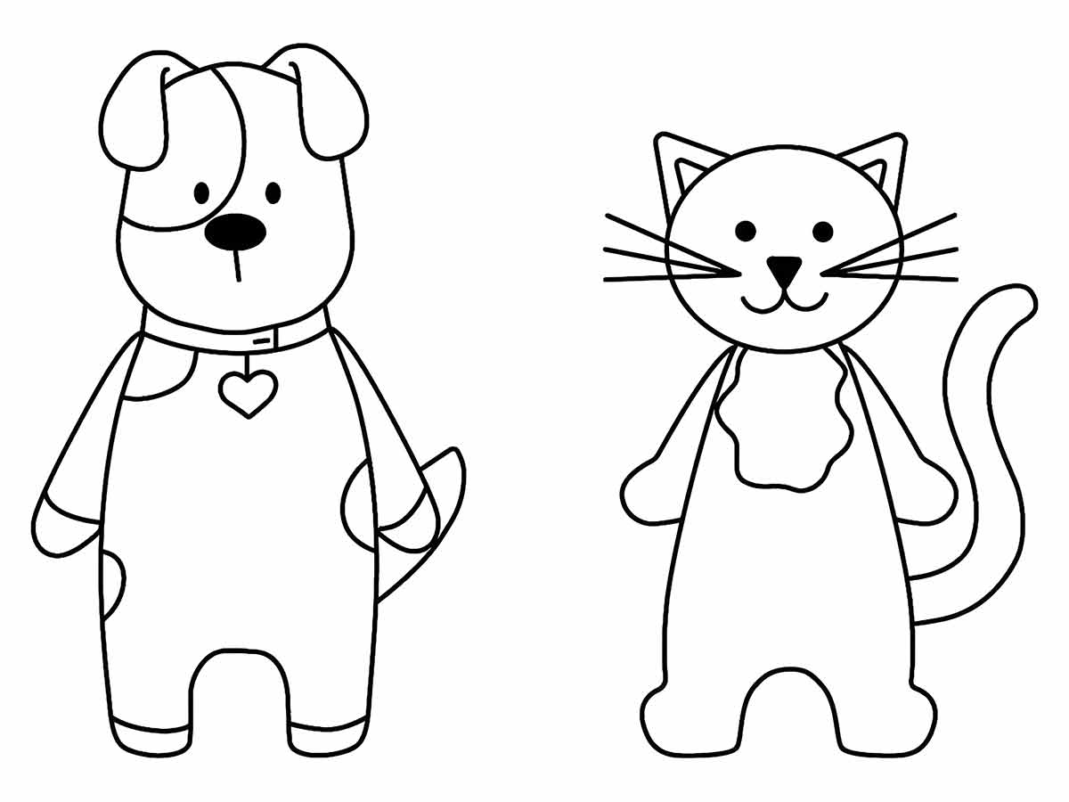 desenhos de cachorros para colorir 65