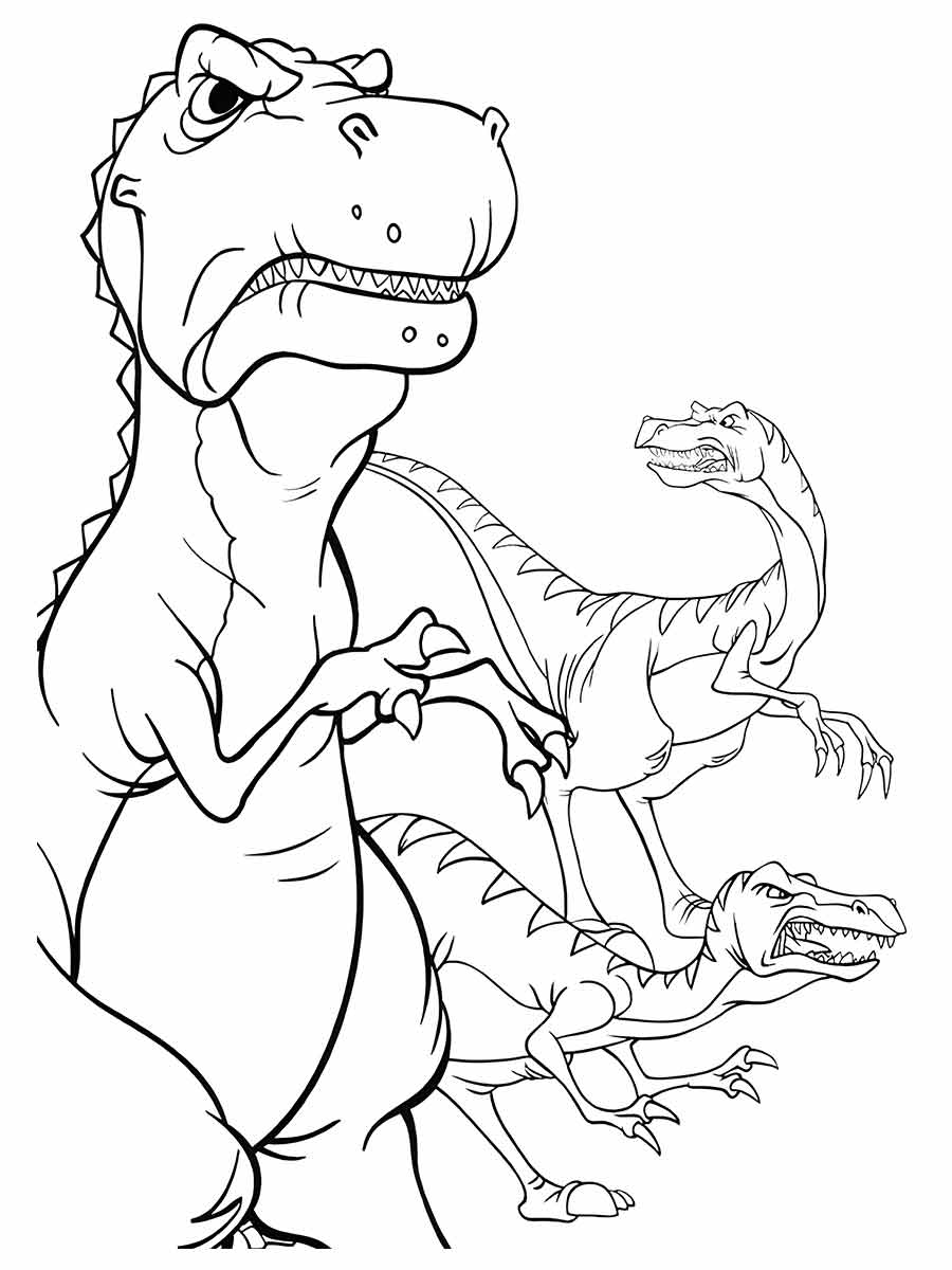 desenhos dinossauros para colorir 40