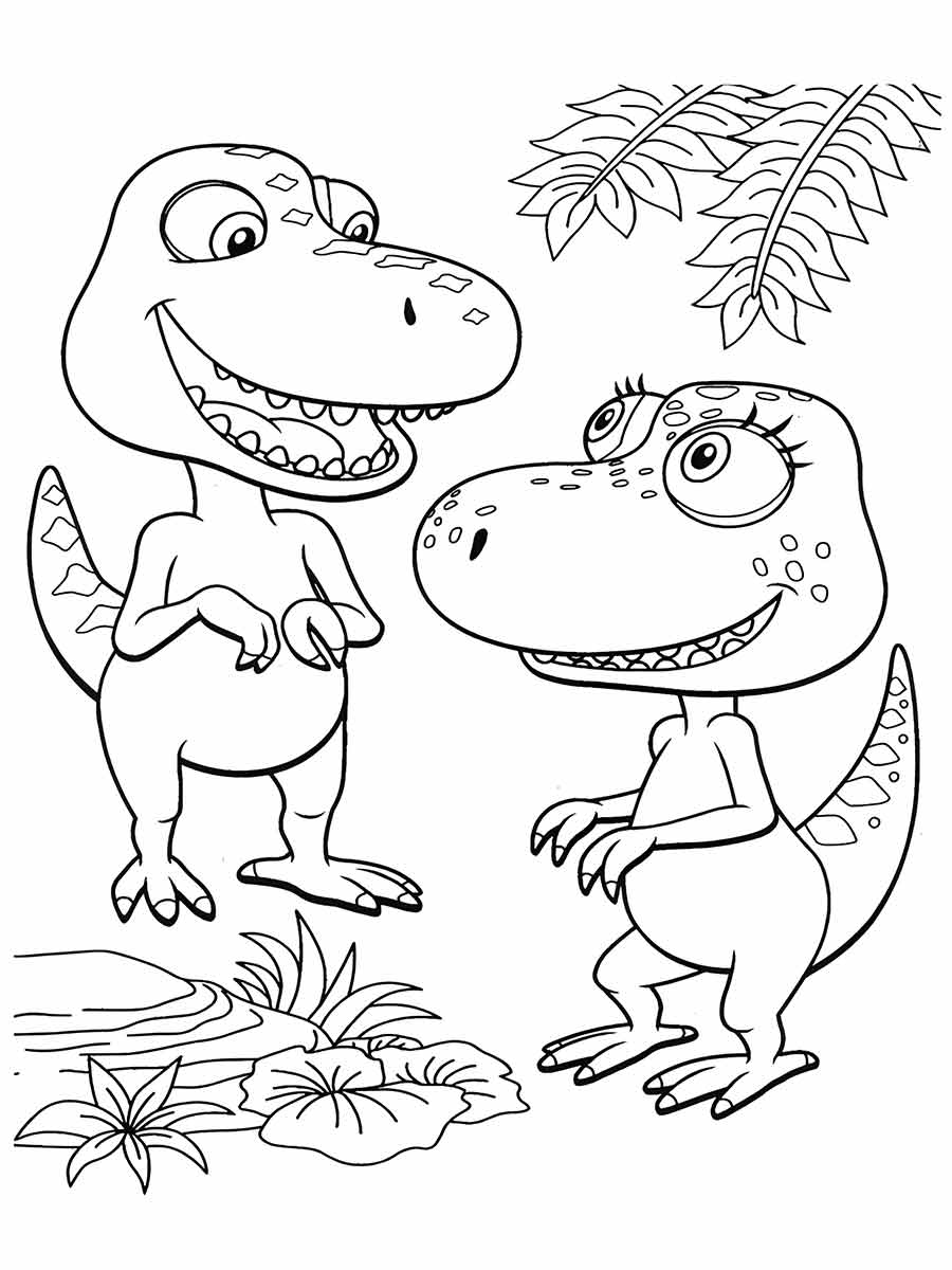 desenhos dinossauros para colorir 41