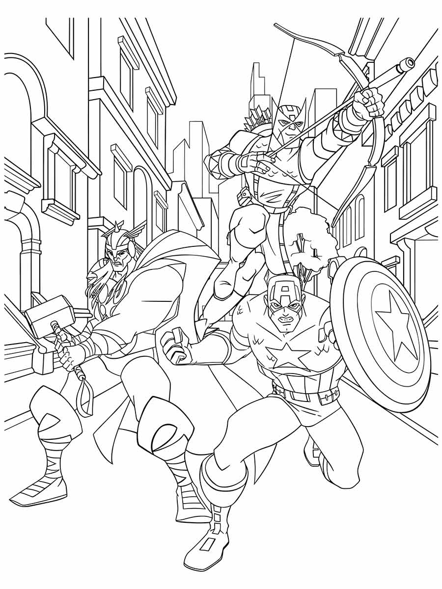 desenhos do capitao america para colorir 69