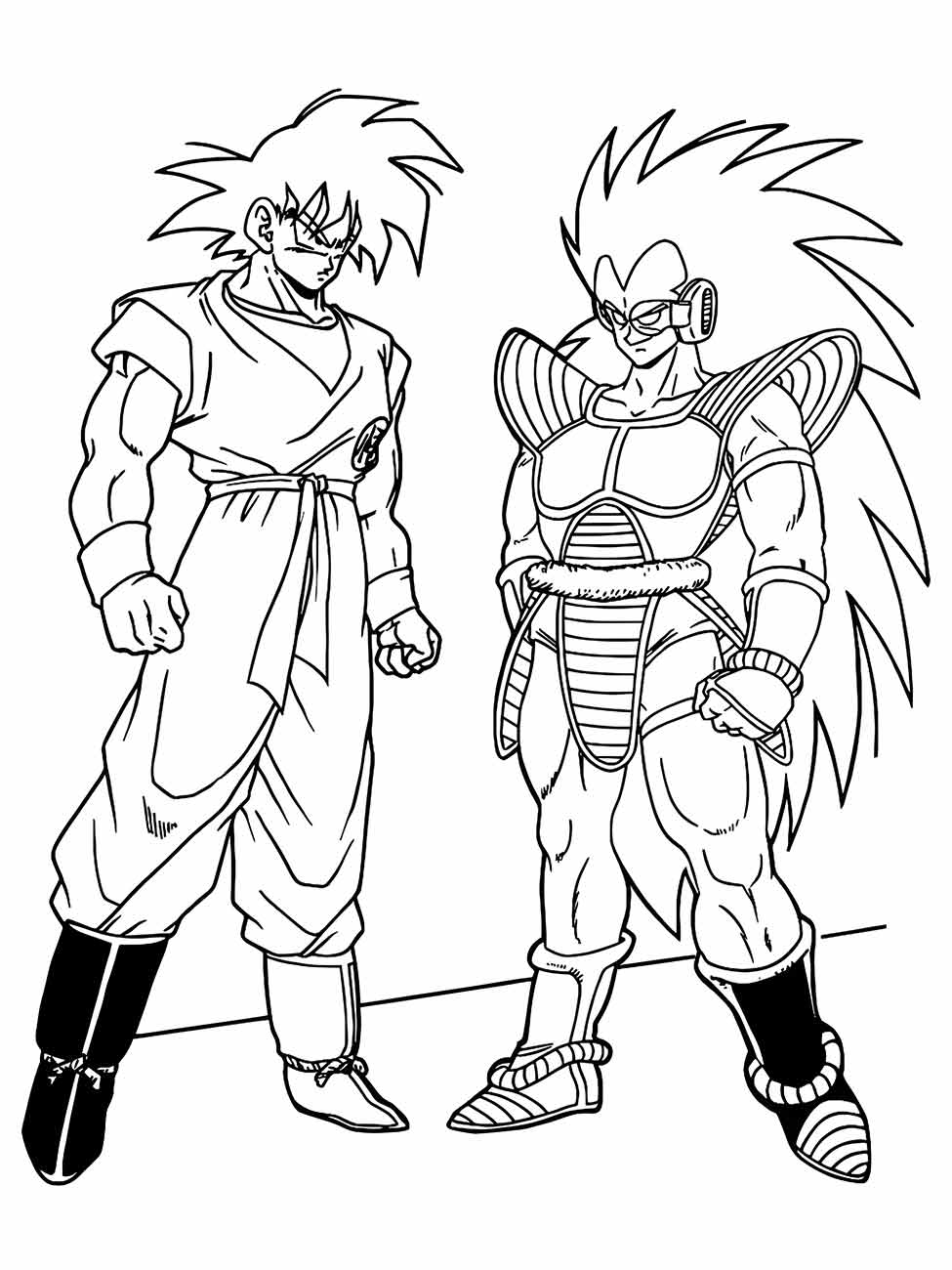 desenhos dragon ball z para colorir 42