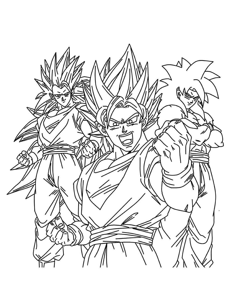 desenhos dragon ball z para colorir 47