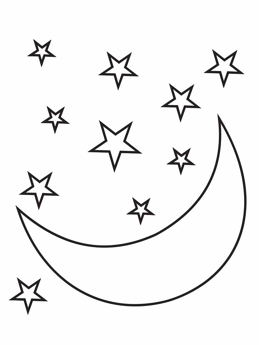 desenhos estrelas para colorir 10