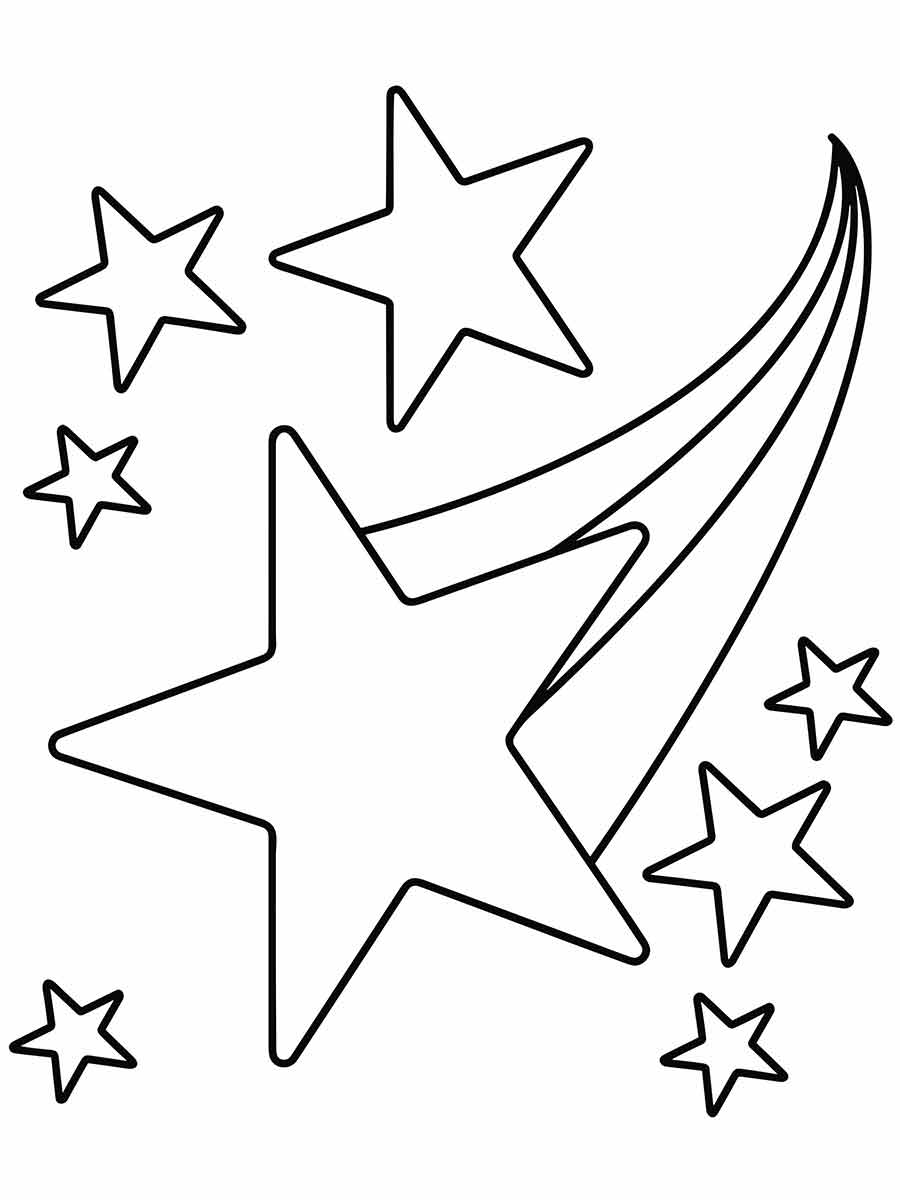 desenhos estrelas para colorir 12