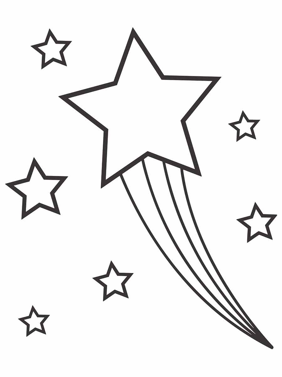 desenhos estrelas para colorir 15