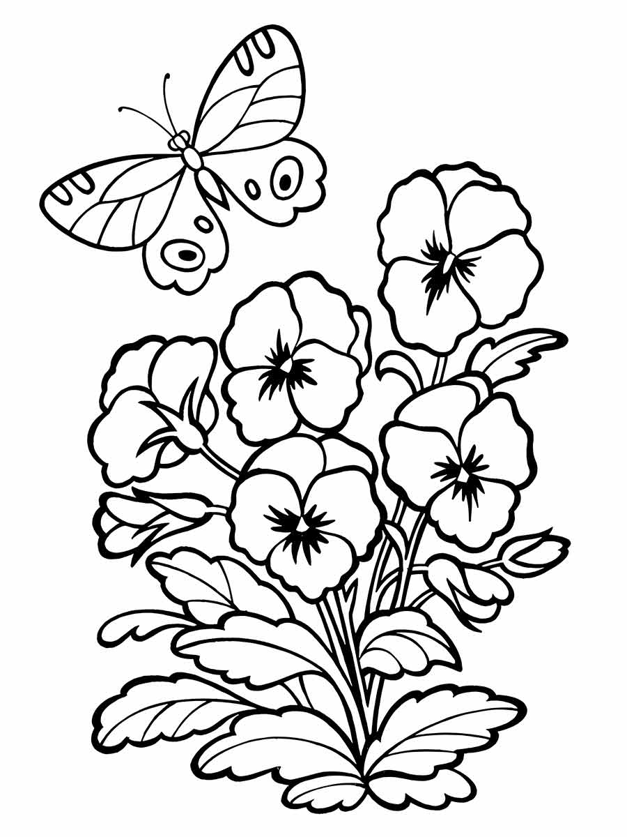 desenhos flores para colorir 32