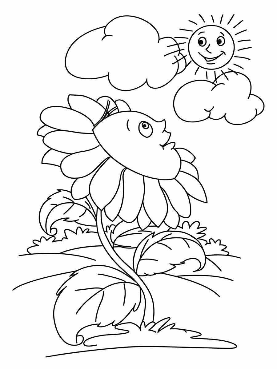 desenhos flores para colorir 41